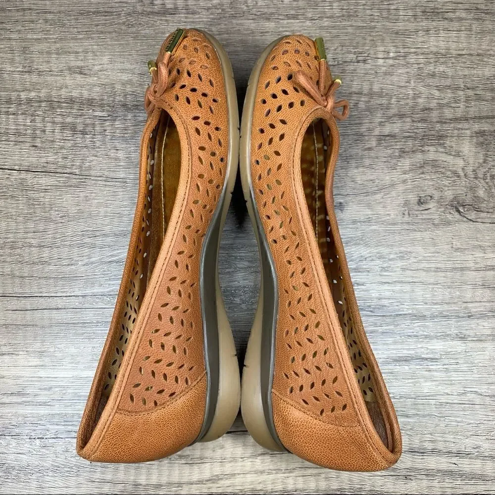 LAUREN Ralph Lauren NIA Goat Leather Loafers Size 5 Women’s/Youth Girl 3 Flats‎